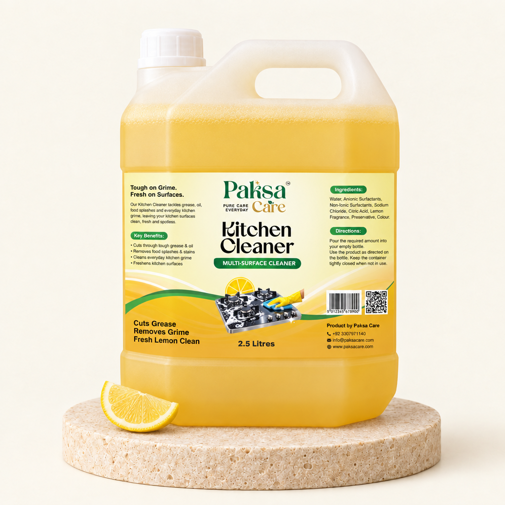 PaksaCare Kitchen Cleaner 2.5 Litres PaksaCare Kitchen Cleaner Multi-Surface 2.5 litre can