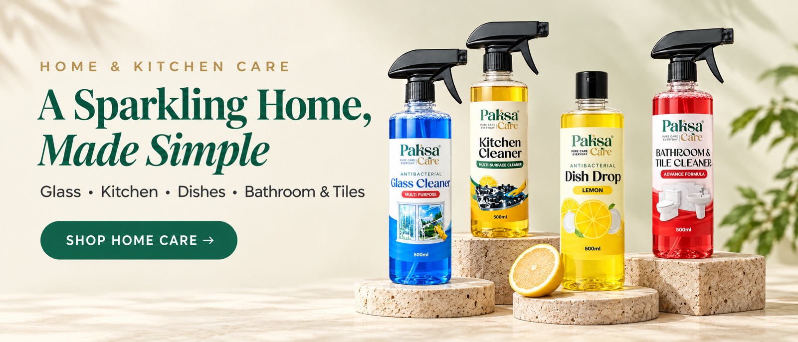 PaksaCare Home and Kitchen Care – A Sparkling Home, Made Simple