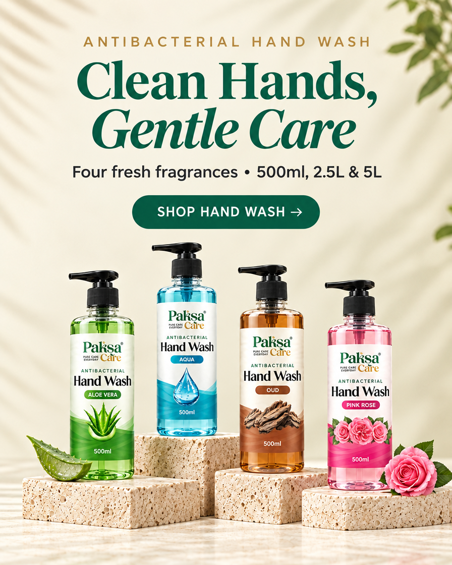 PaksaCare Antibacterial Hand Wash – Clean Hands, Gentle Care