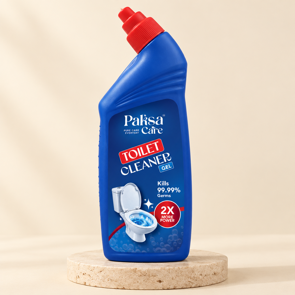 PaksaCare Toilet Cleaner Gel 500ml PaksaCare Toilet Cleaner Gel 500ml bottle