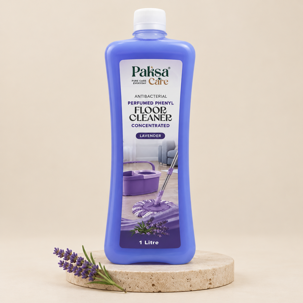 PaksaCare Perfumed Phenyl Floor Cleaner Lavender 1 Litre